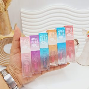 برق لب مات و حرارتی رنگی برند مجیک مناسب رفع خشکی و تغدیه کننده لب کد 7505