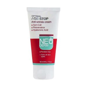 کرم ضد چروک اپتیمال ایج استاپ نئودرم|Neuderm Optimal Age Stop Anti Wrinkle Cream